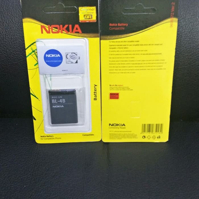 Baterai Battery Original Nokia BL4B / BL-4B N5000 6111 7070 7088 7370