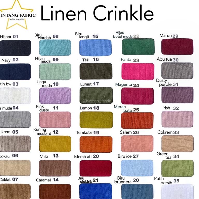 

PALING DICARI Buku Katalog Warna Kain Bintang Fabric ✩ 888