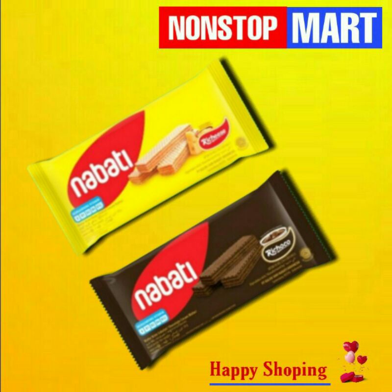 

ECER Nabati wafer coklat/keju 17-21gr