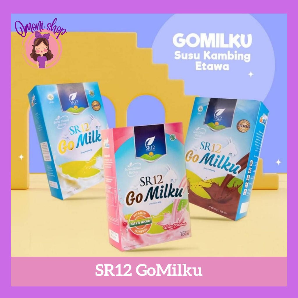 

SR12 GO MILKU 200gr / GOMILK / SUSU KAMBING ETAWA