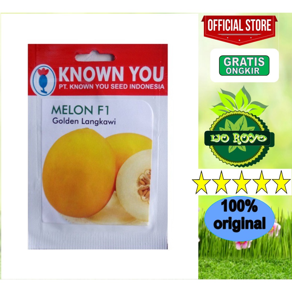 Benih Bibit Melon Golden Langkawi F1 Known You Seed