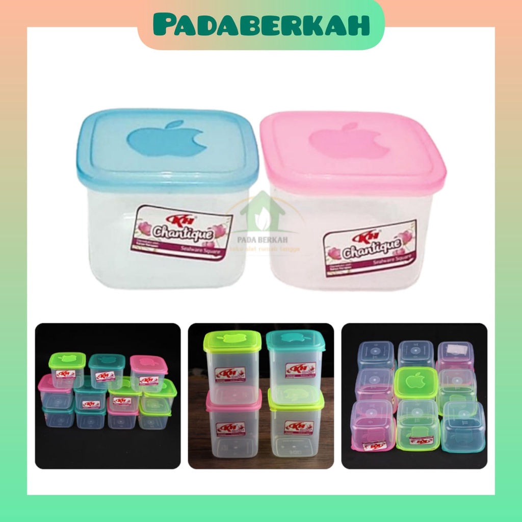 Toples Plastik Segi Kotak Kecil Murah Lovina