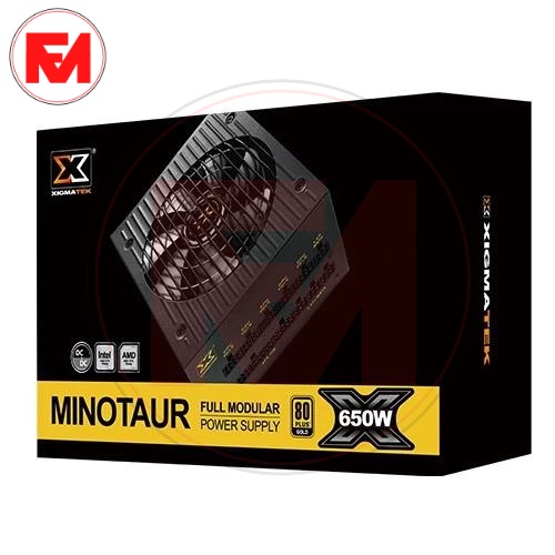 XIGMATEK MINOTAUR 650W 80+ GOLD FULL MODULAR PSU ATX