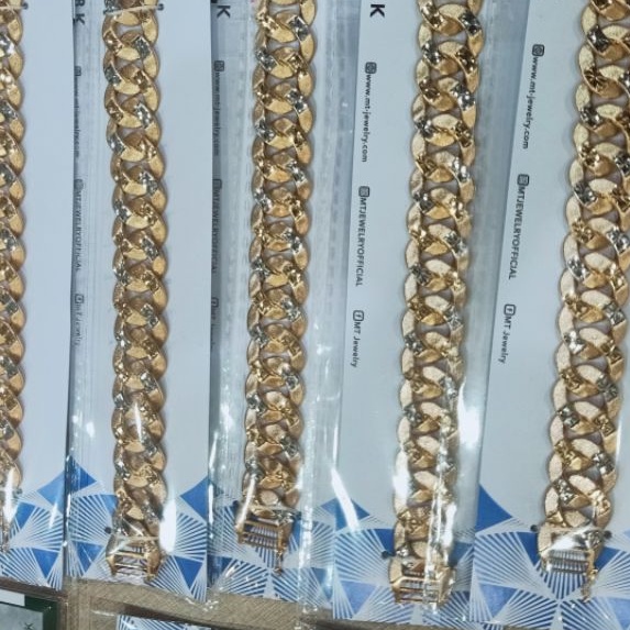 gelang sisik naga 375% 8k emas Jakarta