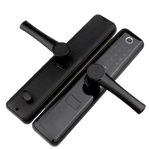 Smart Door Lock With Fingerprint H9200 - BLACK [LEFT] BG100284