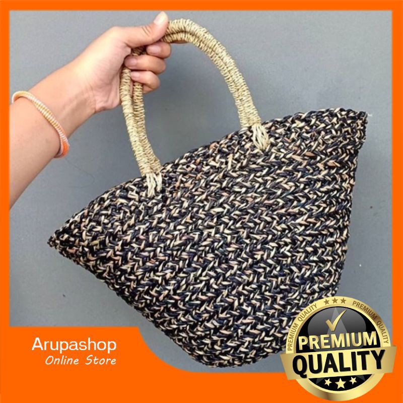 TAS SELEMPANG WANITA TOTE SLING WEBE BAG mendong motif 