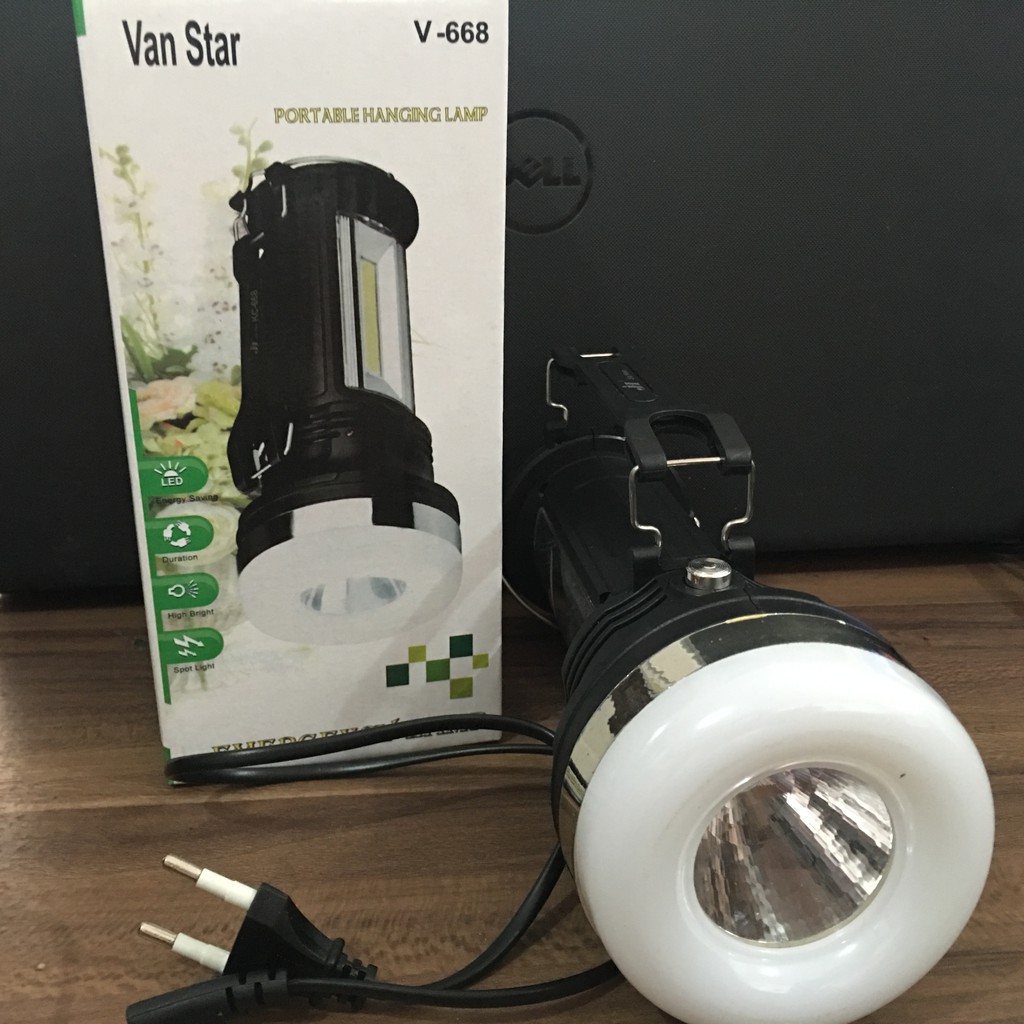 SENTER TANGAN SOLAR Charge Emergency saat Lampu Mati Vanstar V668