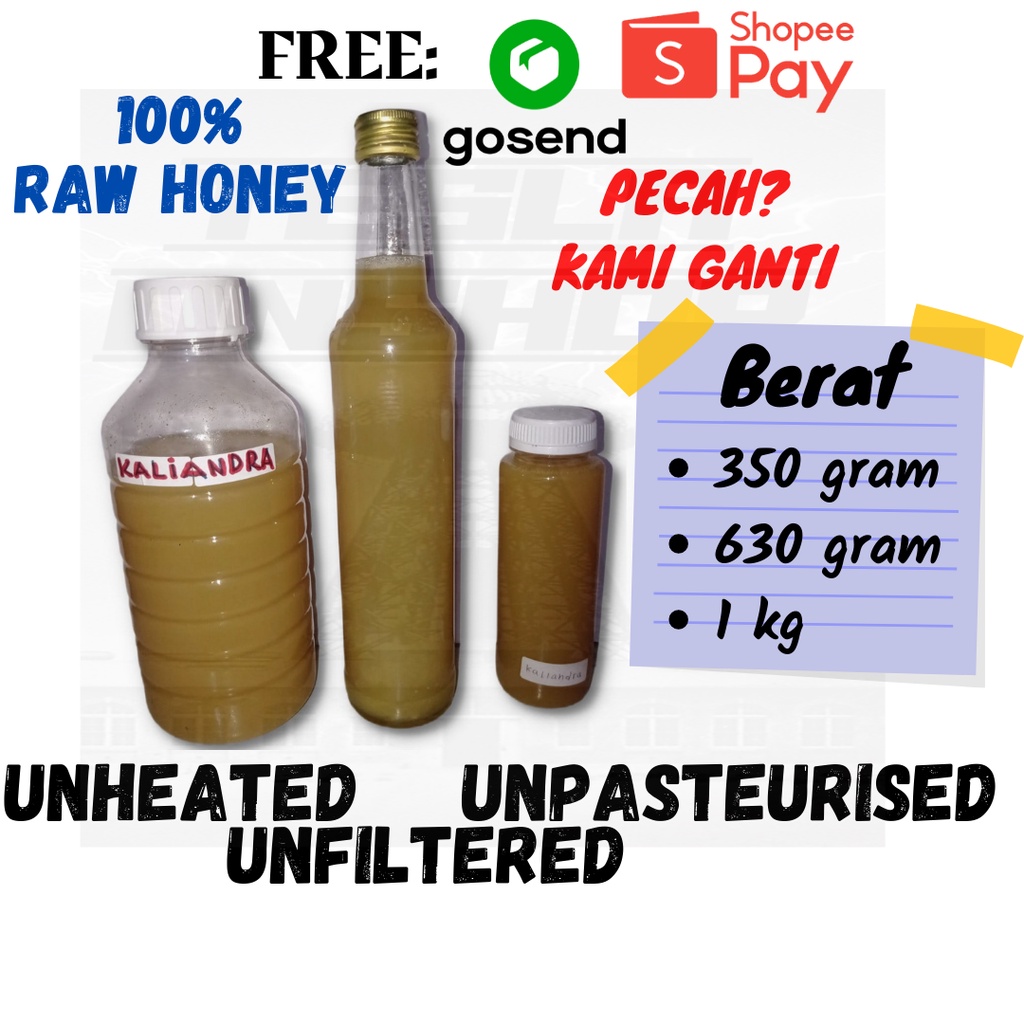 

Madu Asli - Madu Murni - Madu Murni Asli 100 - Kaliandra - Madu kaliandra