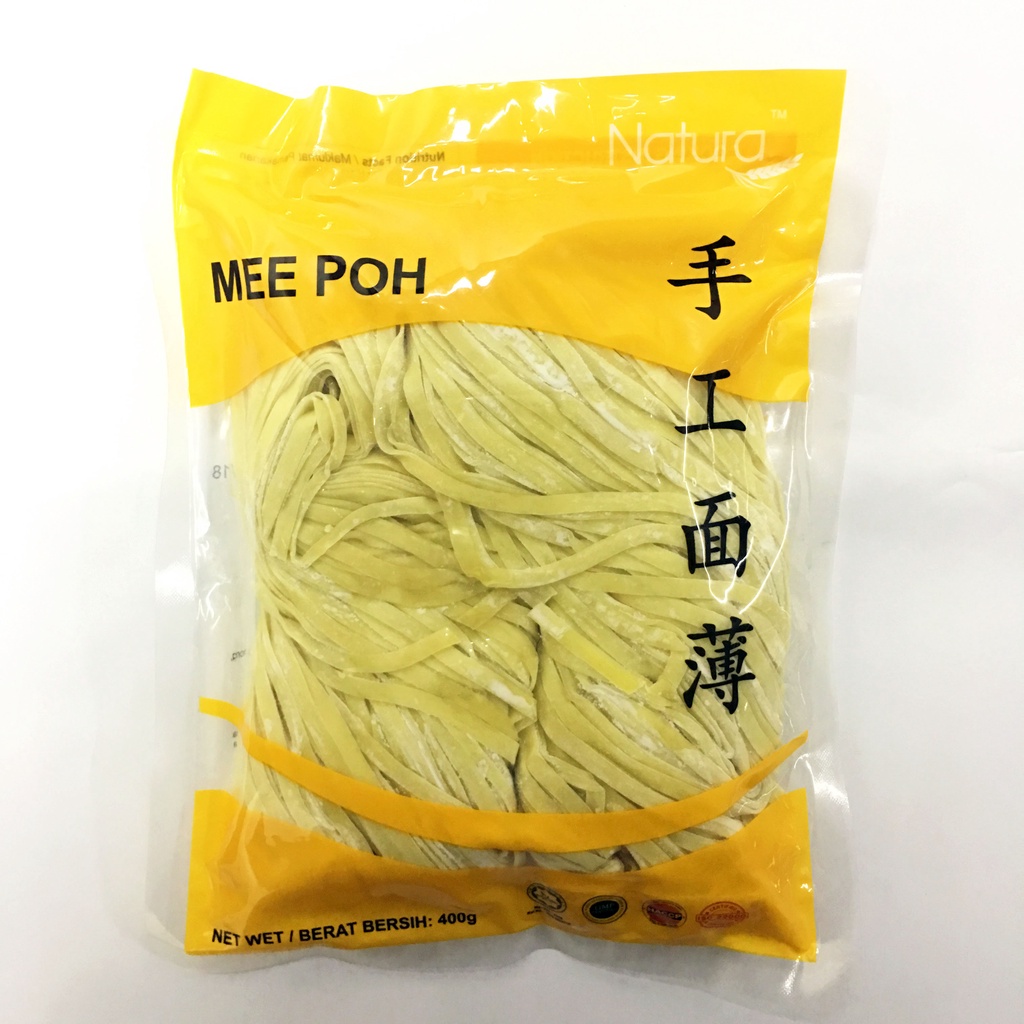 

Yoy Natura Mie Basah Mee Poh 400gr - Halal MUI & BPOM - Mie Impor