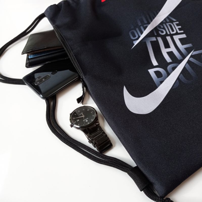 Gymsack Nike Tas Serut Olahraga Stringbag Futsal Sepakbola