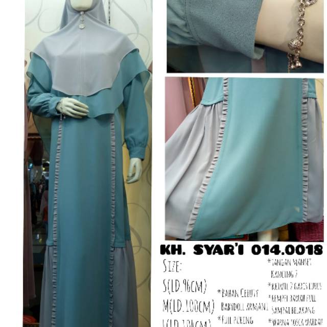 Gamis Ceruti Baby Doll Armani