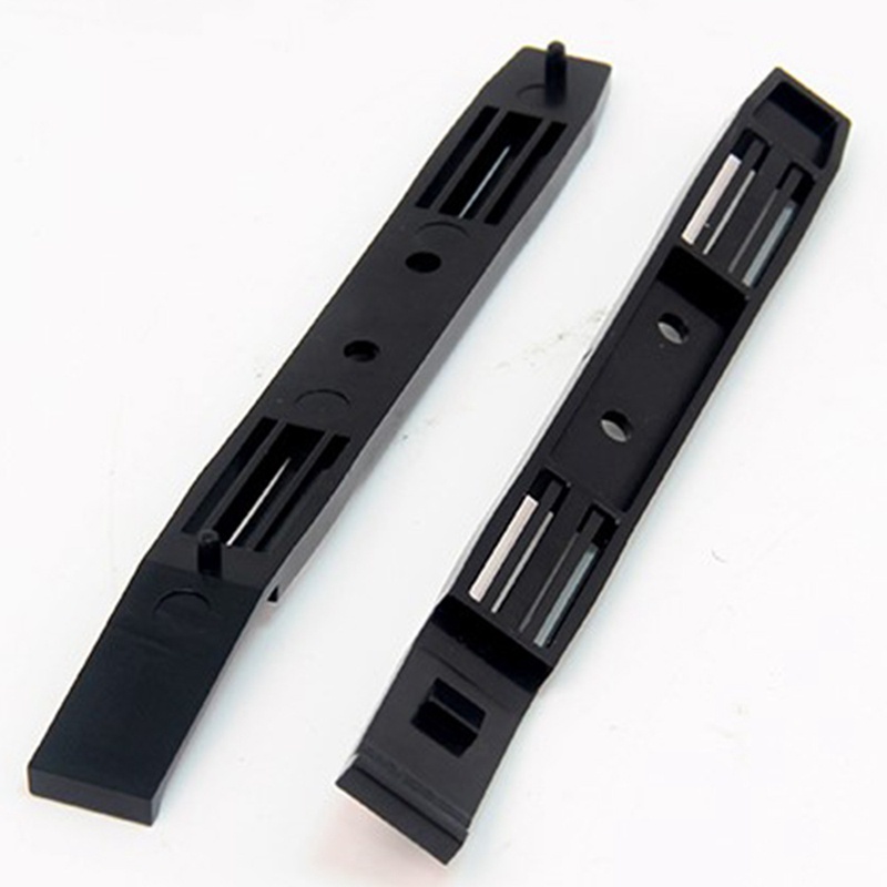 2 Pair Hard Drive Rails Chassis Cage Accessories Drive Bay Slider Plastic Rails for 3.5 to 5.25 Hard Drive Tray Caddy