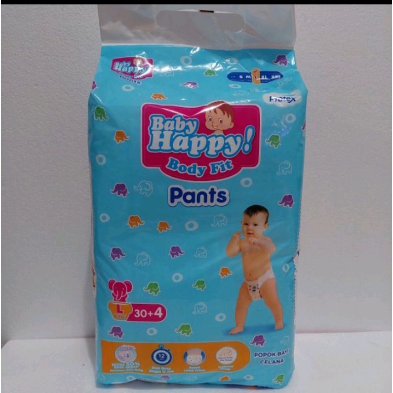 BABY HAPPY PANTS M 34 + 4