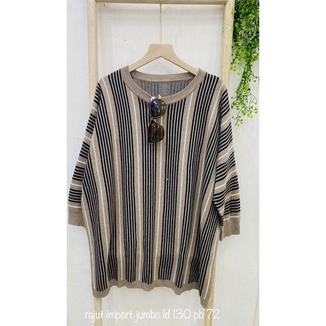 kaos rajut jumbo import