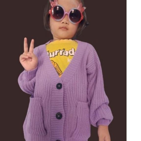 ¹ CARDIGAN RAJUT ANAK  4-6 TAHUN  !