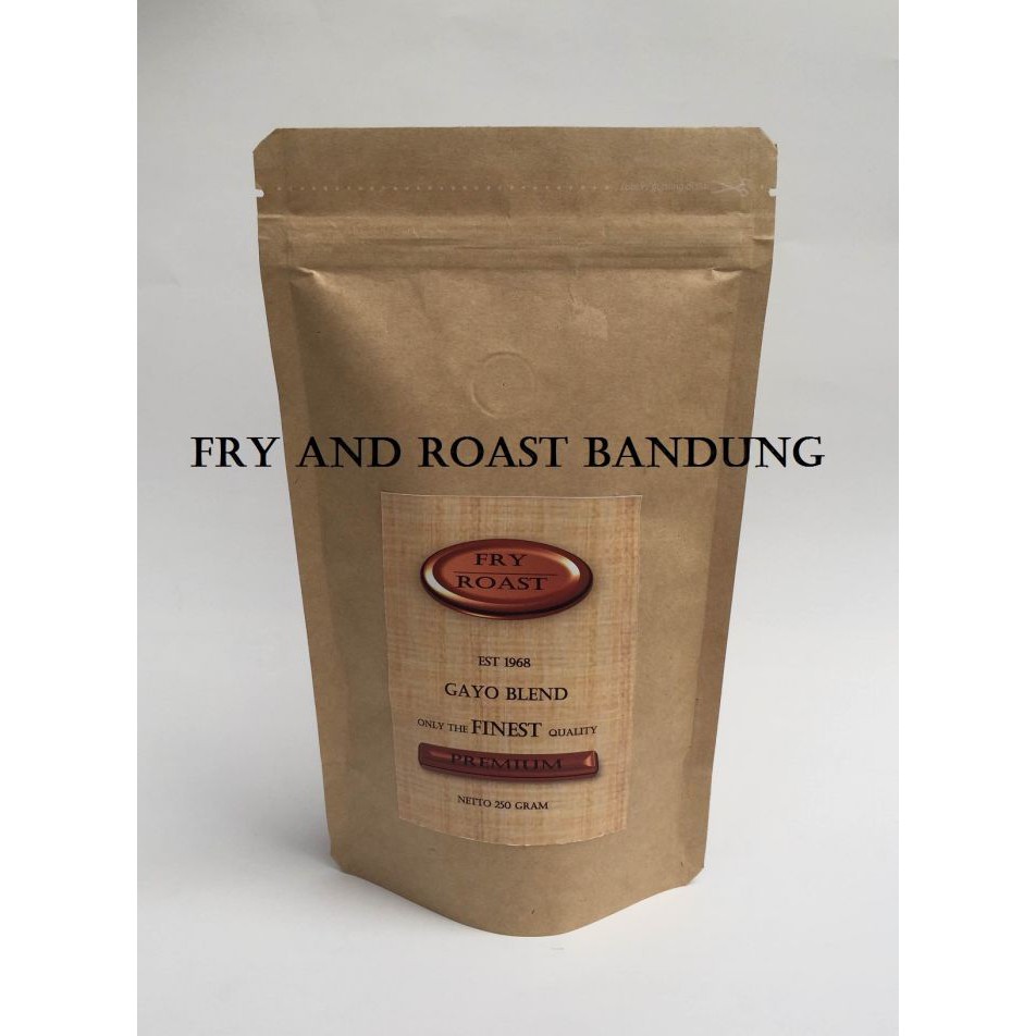 

KOPI GAYO BLEND PREMIUM 250 GRAM (ARABIKA/ROBUSTA) BIJI/BUBUK
