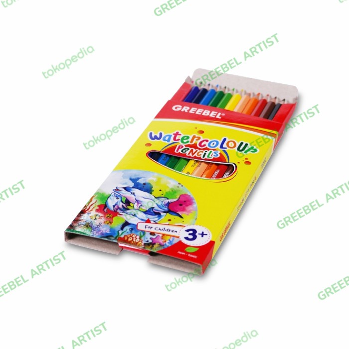 

Hemat Pensil Warna Greebel Water Colour 12 Warna - 8012 Promo