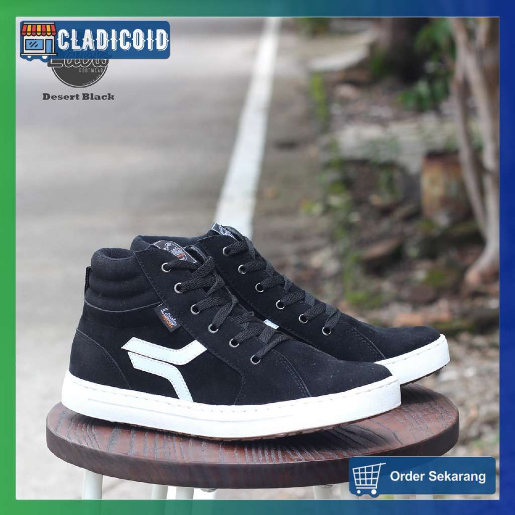 SEPATU SNEAKERS PRIA OUTDOOR LAVIO DESERT ORIGINAL TERBARU MODEL ANAK MUDA KEREN DAN STYLISH