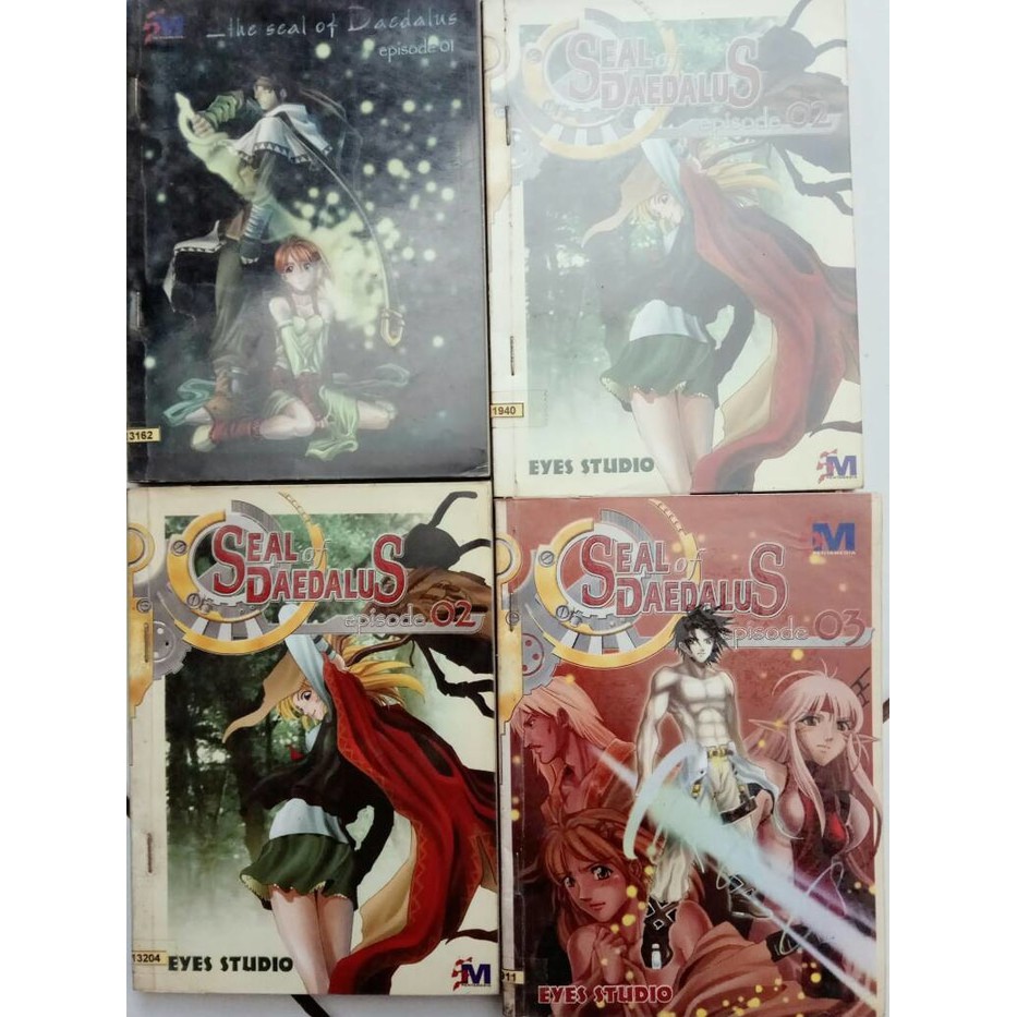 komik seal of daedalus 1-3 Tamat