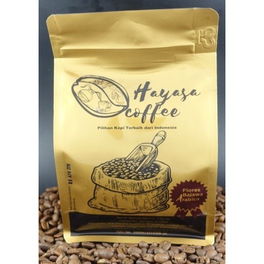 

Hayasa Coffee - Flores Bajawa Arabica Coffee Bean 250 gr