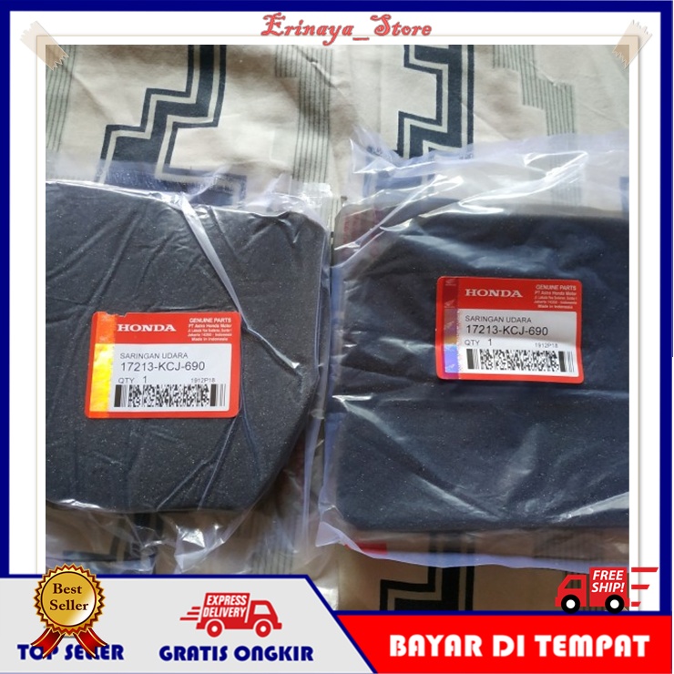 ORIGINAL AHM Busa Saringan Filter Saringan Udara Motor Honda Tiger Lama Old New Revo Revolution Orig