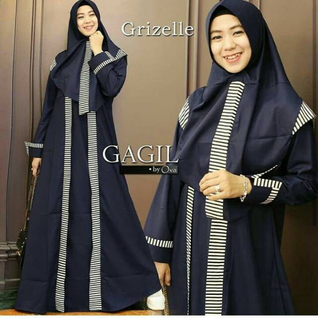 GAMIS SYARI HANUM PESTA MEWAH BAJU GAMIS WANITA REAL PIC SIZE L BUSUI KLOK 4M MERAH PUTIH SILVER