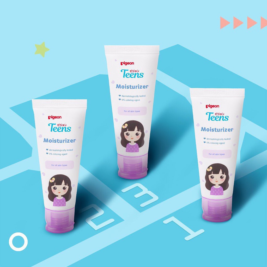 READY !! PIGEON TEENTS Moisturizer - Pelembab Wajah Moist 20ml