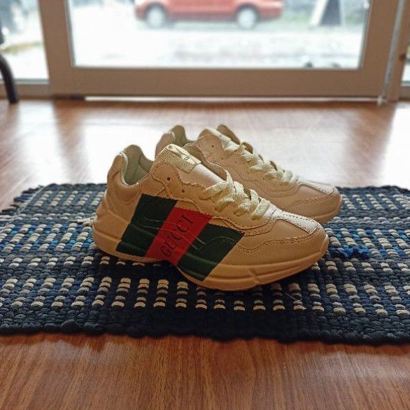 Sepatu Gucci Rhyton Capflag Premium Quality Made In Vietnam