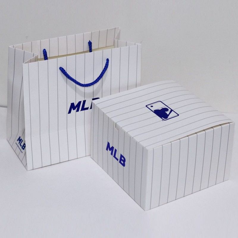 

MLB Paper bag and Box gift / MLB paperbag /paperbag MLB