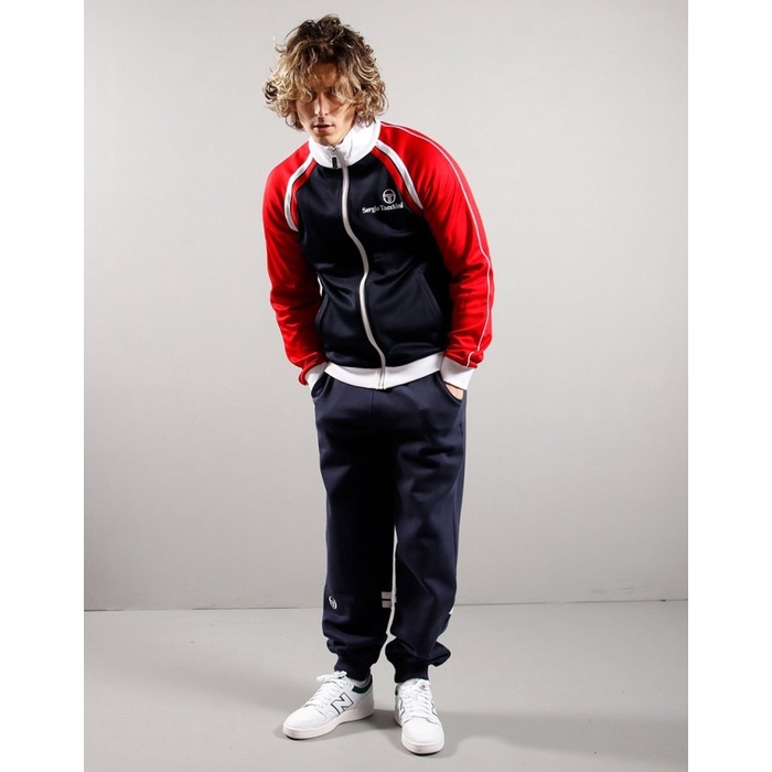 SERGIO TACCHINI GHIBLI TRACK TOP NAVY RED WHITE ORIGINAL