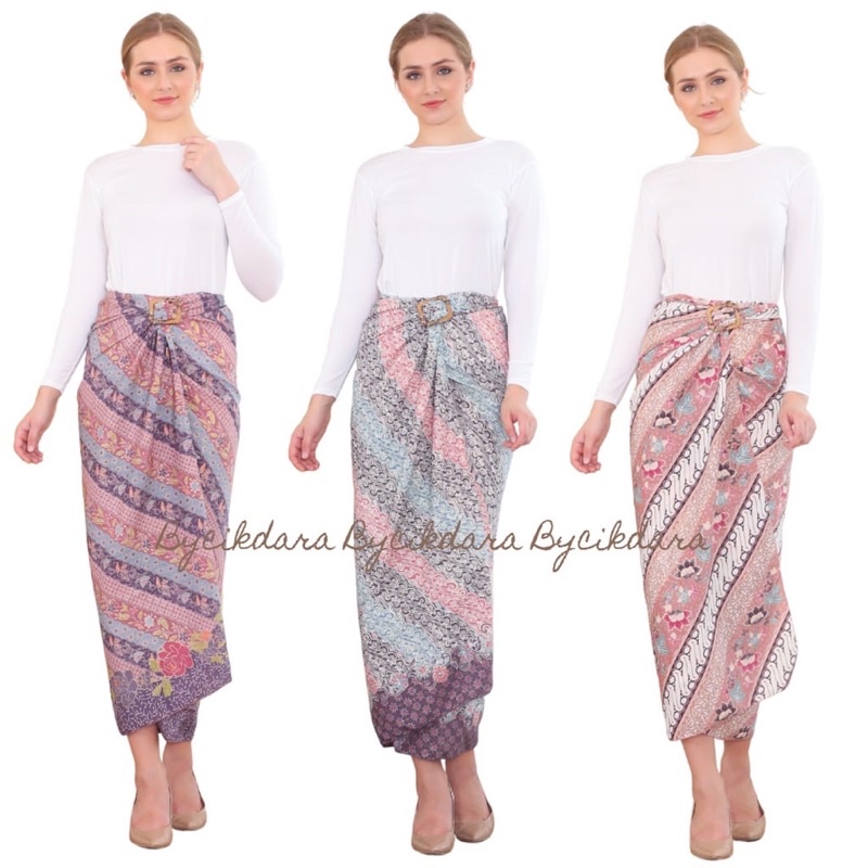 Rok lilit // kain lilit batik // rok serut // rok lilit batik // bawahan kebaya // pakaian tradisional wanita // rok // rok lilit by kanaya