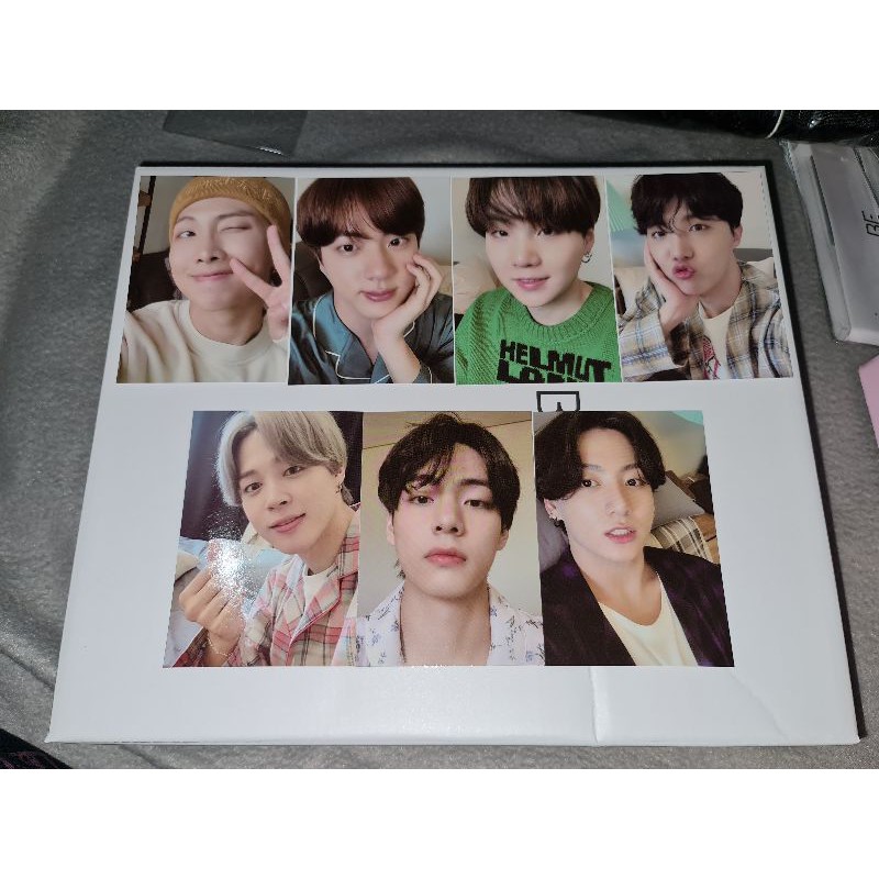 [READY STOCK] BTS BE MERCH PAJAMA PIYAMA SHARING PHOTOCARD PC SUGA JIMIN JHOPE RM