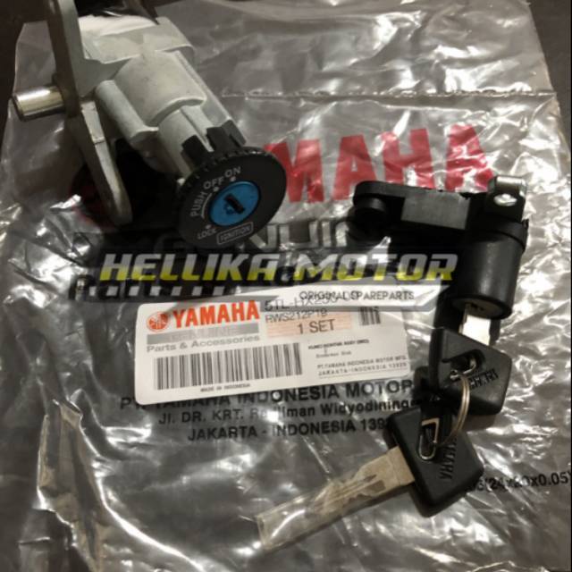 Kunci Kontak Key Set Keyset Mio Lama Mio Smile Mio sporty Jupiter Mx Lama Original