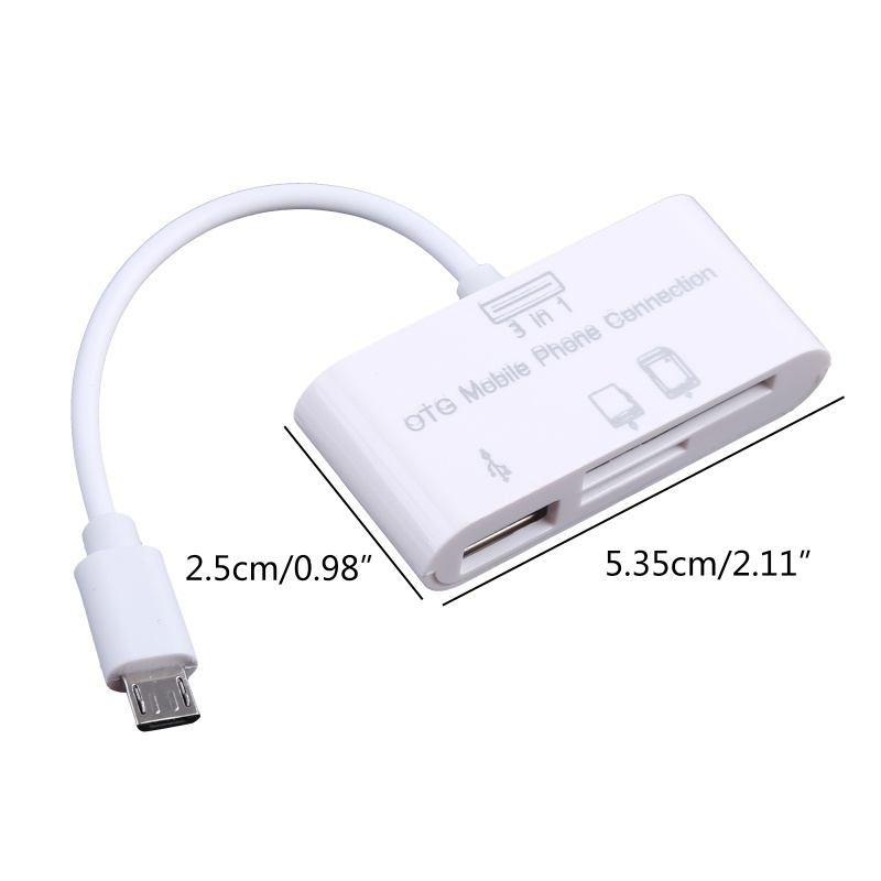 Btsg Super Speed Type C Memory Card Reader Compact Flash Card Adapter Untuk Micro USB SD TF Card U Disk Converter Untuk Comp