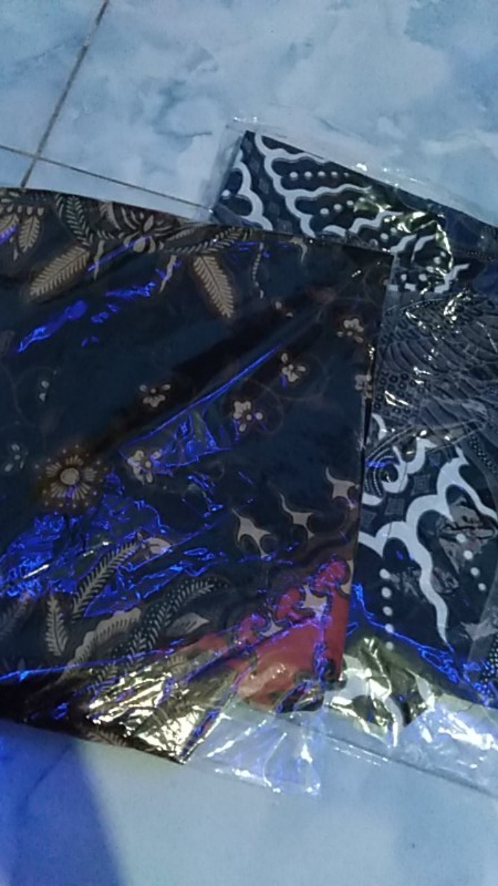 New Kemeja Batik Slimfit Exclusive Original Butik Atasan Batik Seragam M L Xl Xxl Xxxl Xxxxl