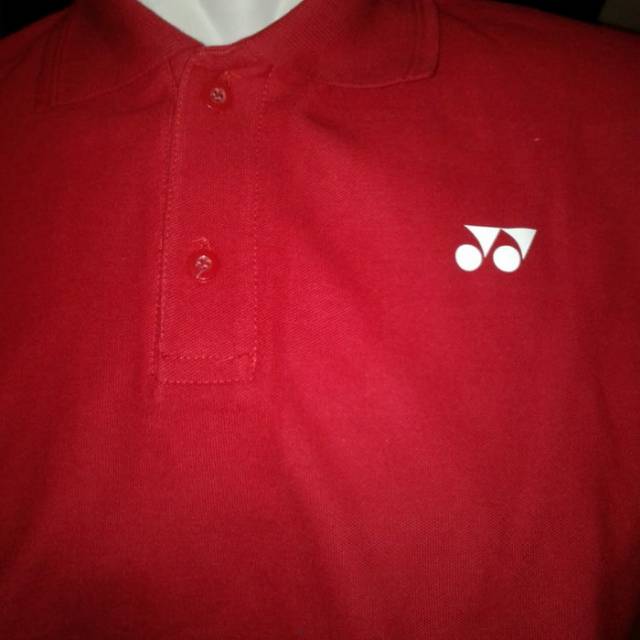 Tshirt baju kaos kerah YONEX