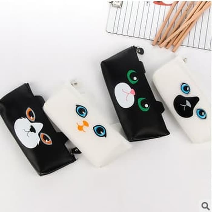 

Tempat Pensil / Pencil Box Cat Black & Wihte