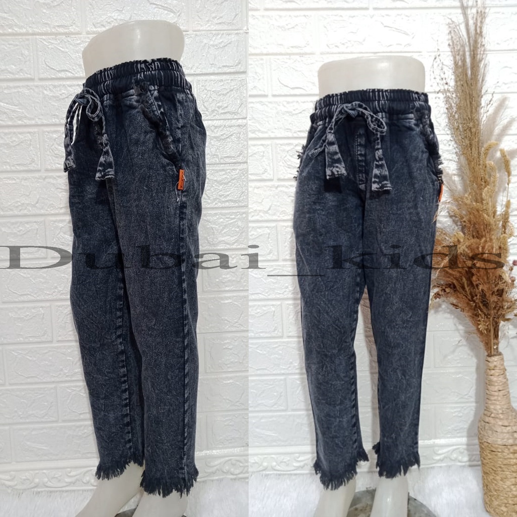 DUBAY_KIDS - celana jeans anak perempuan 10th - celana jeans anak perempuan - celana jeans premium -