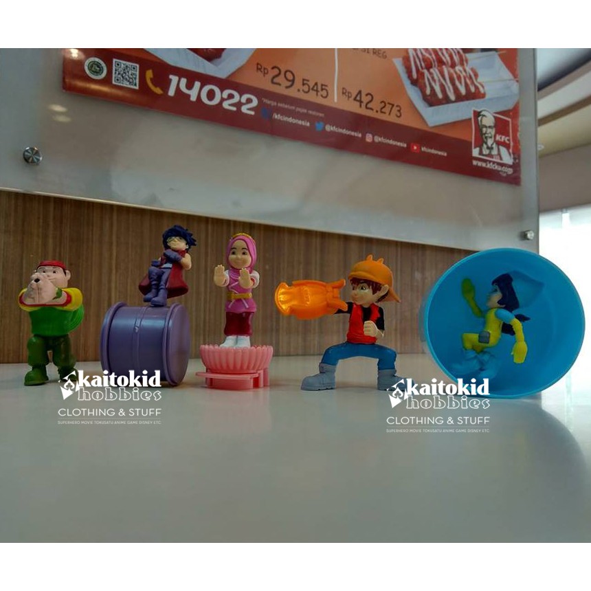 Mainan KFC BoboiBoy Chaki Meals