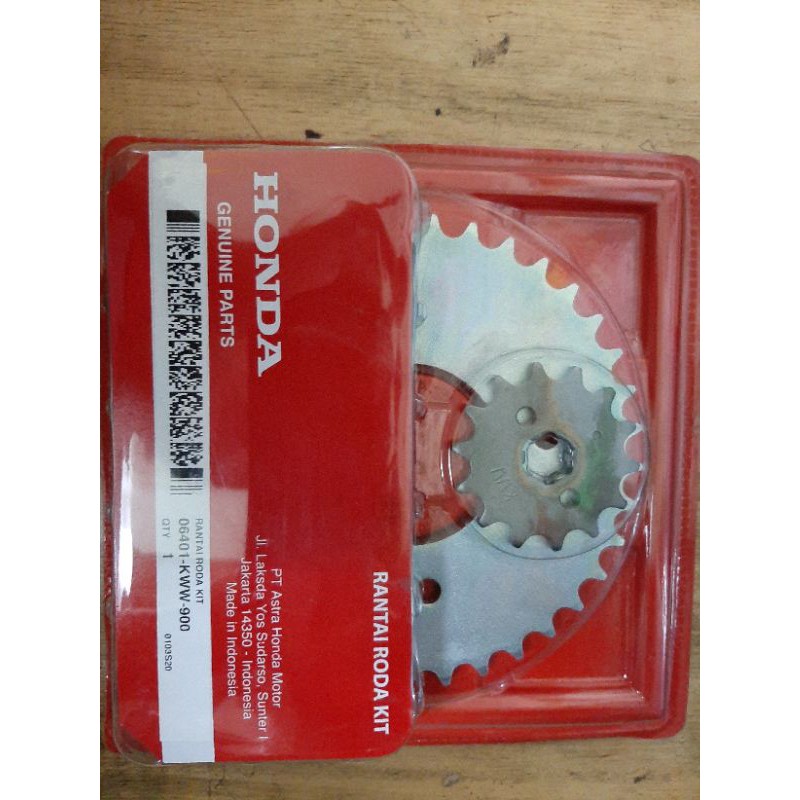 GEAR SET REVO ABSOLUTE 110,REVO FIT,REVO 110 FI