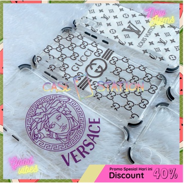 Clear Case Edge Protect LV Oppo A15 Limited Edition