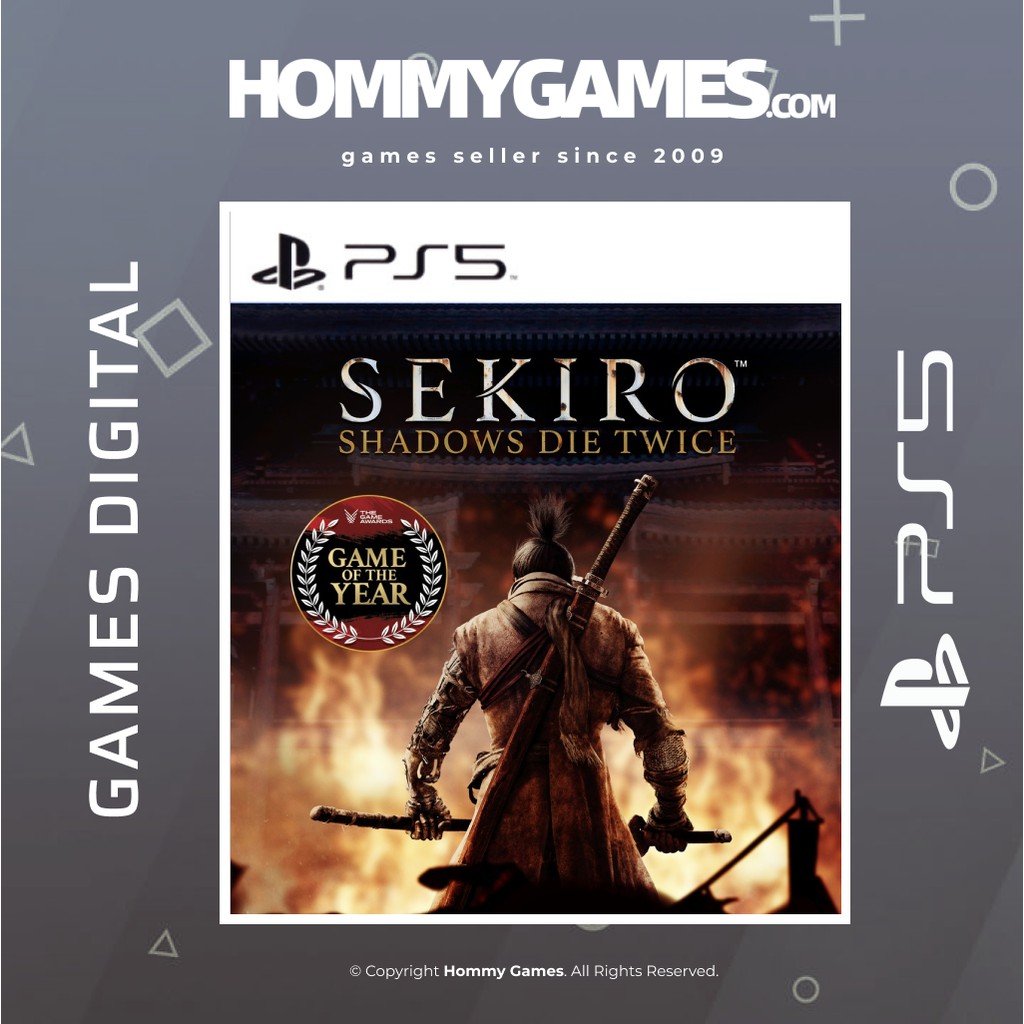 Sekiro Shadows Die Twice PS5 &amp; PS4 Digital Games