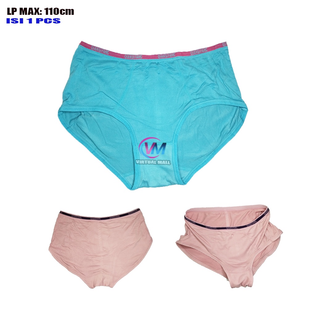 CD Celana Dalam Wanita Super Soft Ada Karet Belakang Size XXL Nyaman Melar Celana Dalam Wanita Sexy