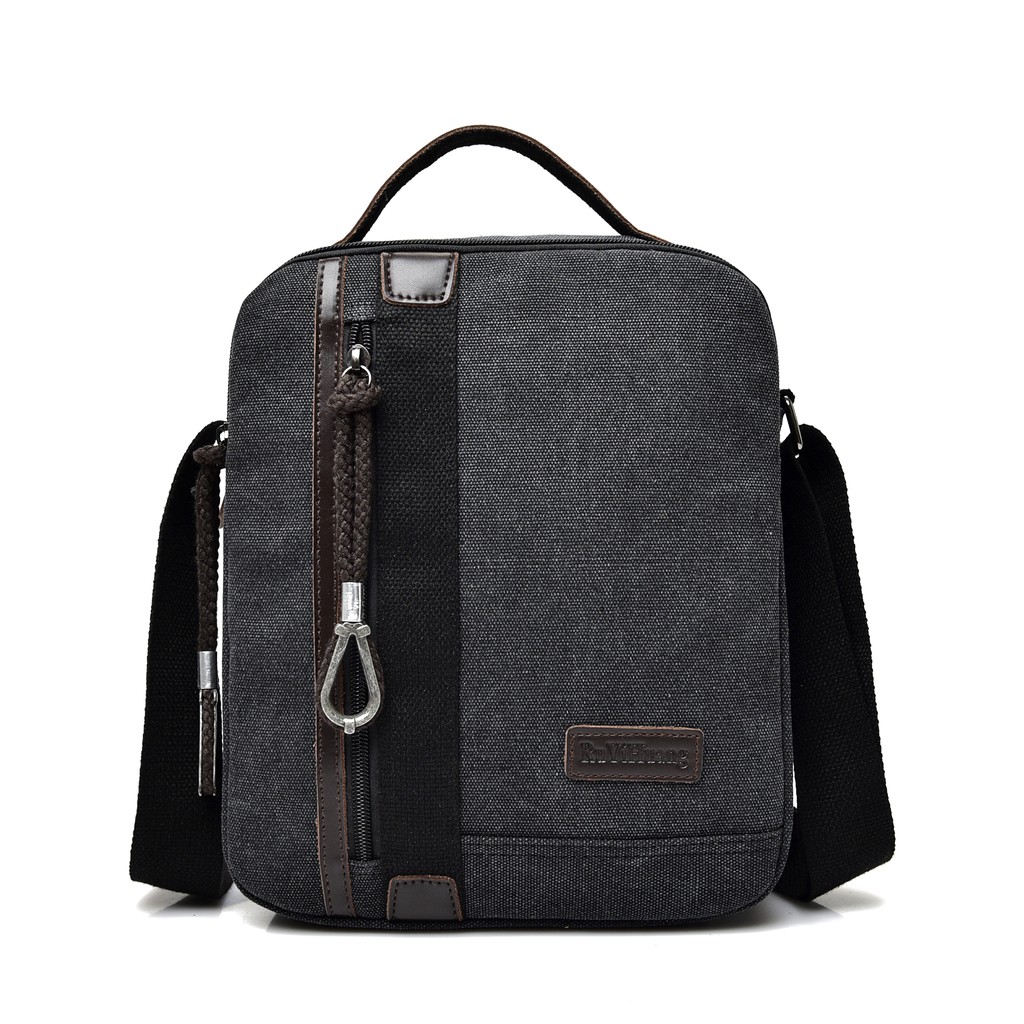 Tas anti air Selempang Kanvas Travel Pria Tablet Ipad M6 Tas anti air Selempang Kanvas Travel Pria Tablet Ipad M6