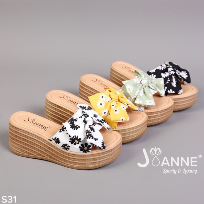 JOANNE WEDGES SANDAL SLING PITA SHOES #S31 ORIGINAL