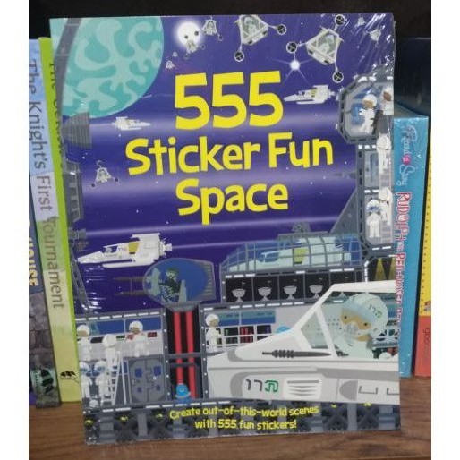 

555 STICKER FUN SPACE BBW SALE BBW BOOK STICKER ACTIVITY BOOK STICKER BOOK