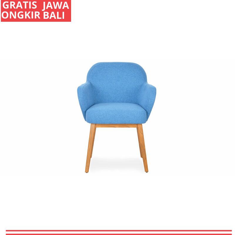 FABELIO Mondy Chair (Blue Jay)