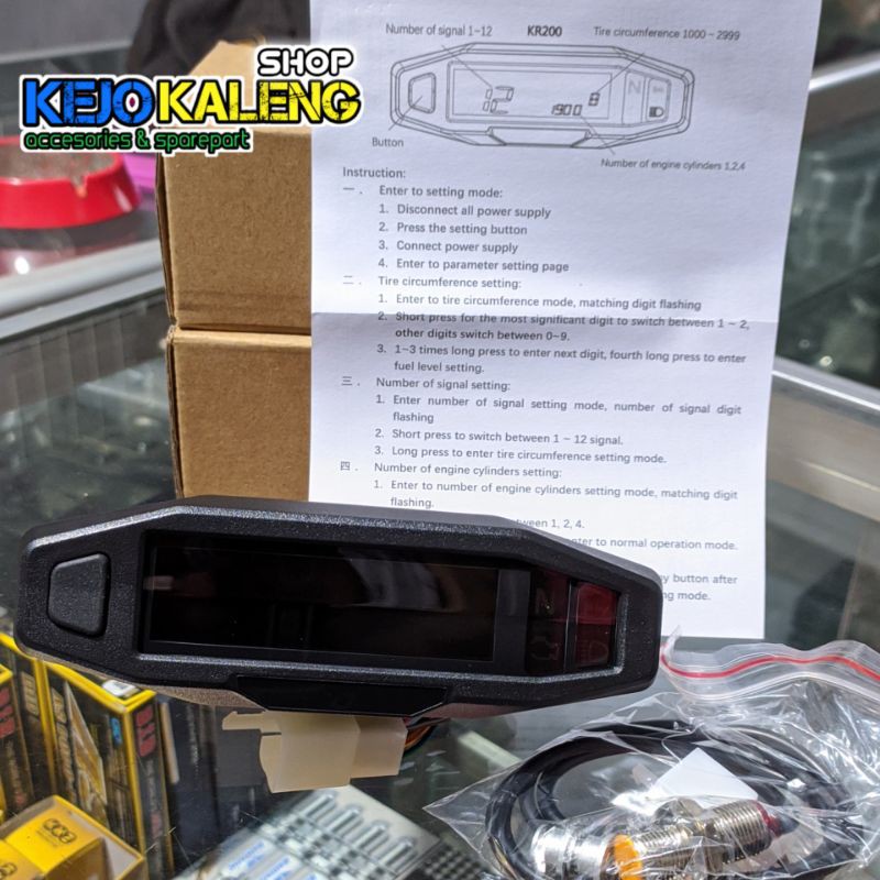 SPEEDOMETER DIGITAL MINI SPEEDOMETER KTM SX KTM XC KTM SPEEDOMETER DIGITAL MODEL KTM SX - KTM XC