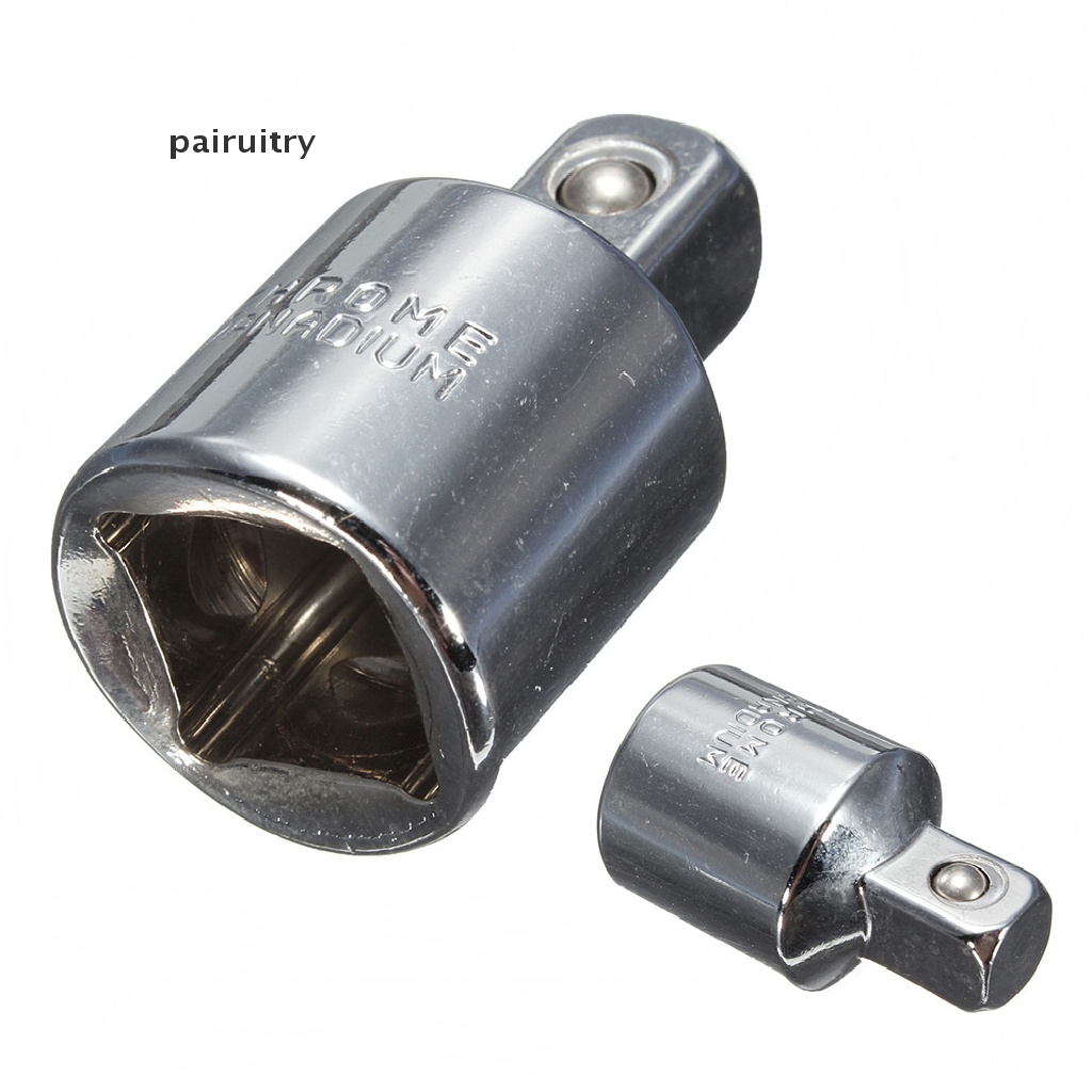 Prt CR-V 1 / 2 Female Drive Ke 3 / 8 inch Male Socket Adapter Untuk Kunci Pas Manual Torque PRT