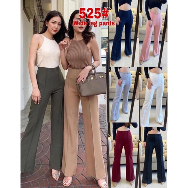 525#CELANA CUTBRAY wide leg /clana kantor/celana fashion wanita/celana termurah/Scuba